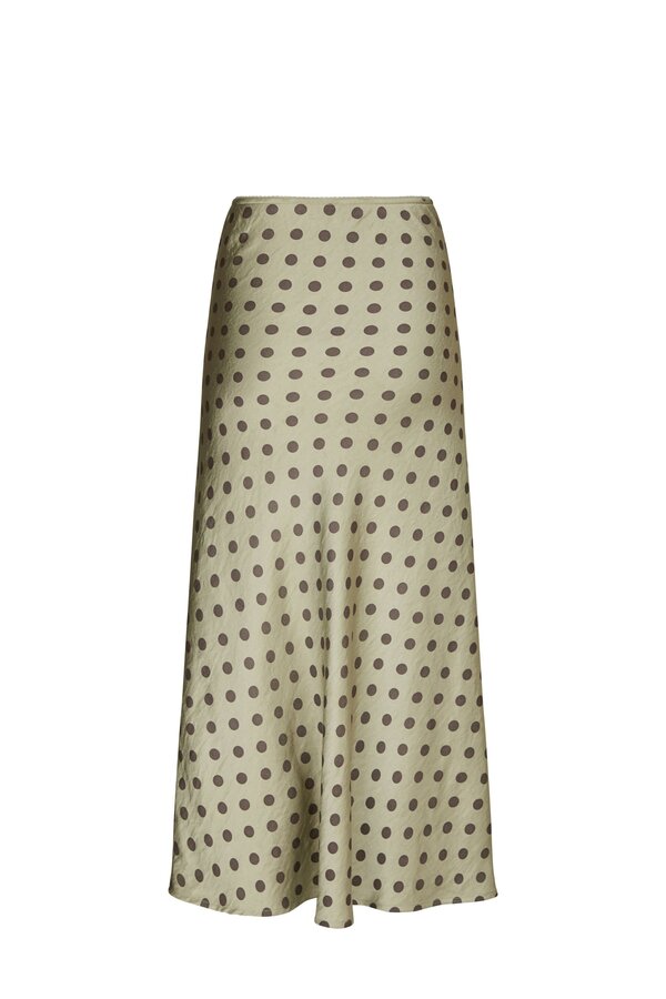 Lola Dotted Skirt - Pistachio