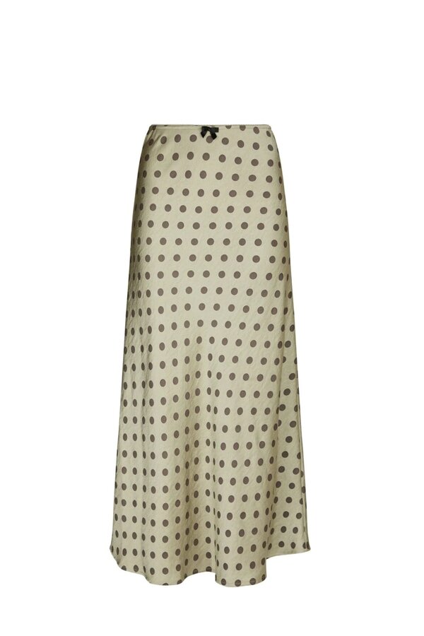 Lola Dotted Skirt - Pistachio