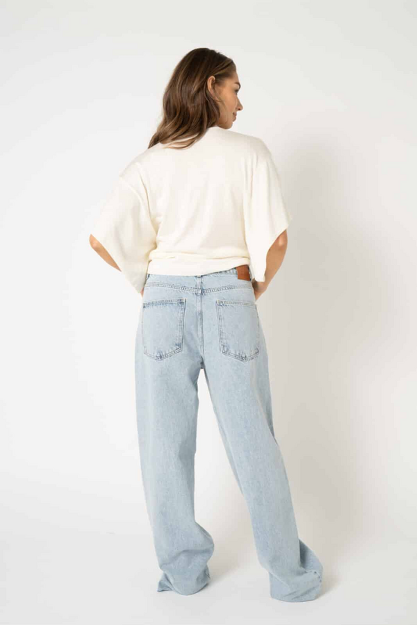 Suzette V Knitted - Off White