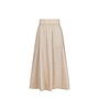 Yara Poplin Skirt - Dark Sand