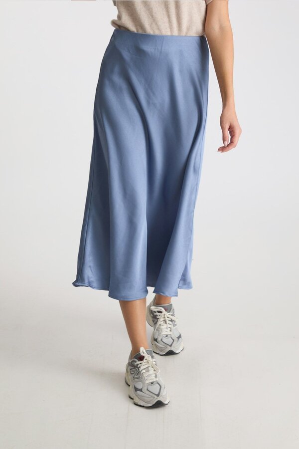 Bovary Skirt - Smoke Blue