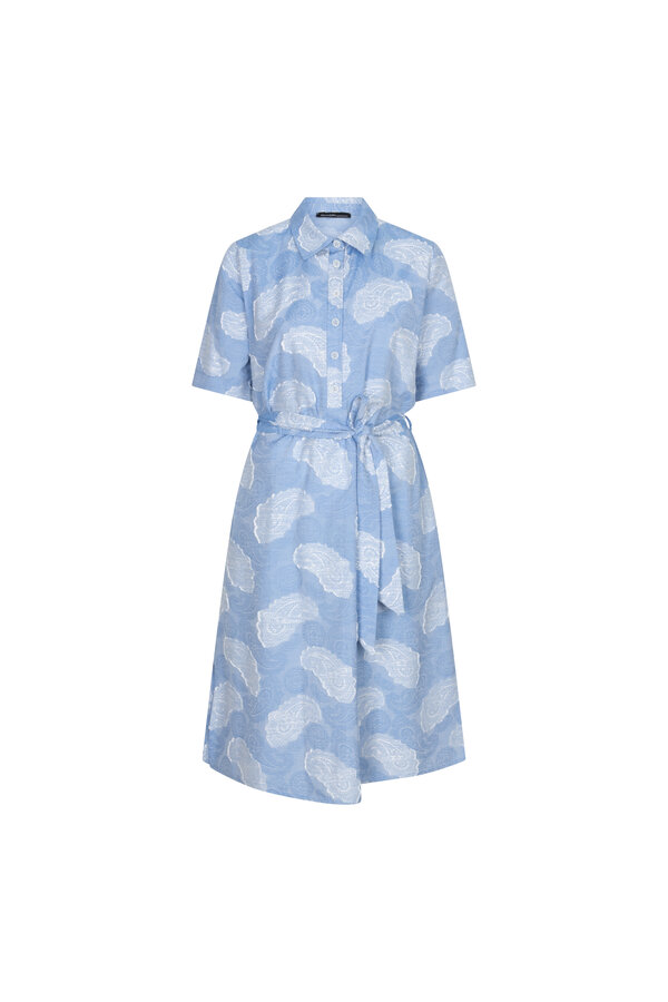 Paisley Print Jurk - Blauw