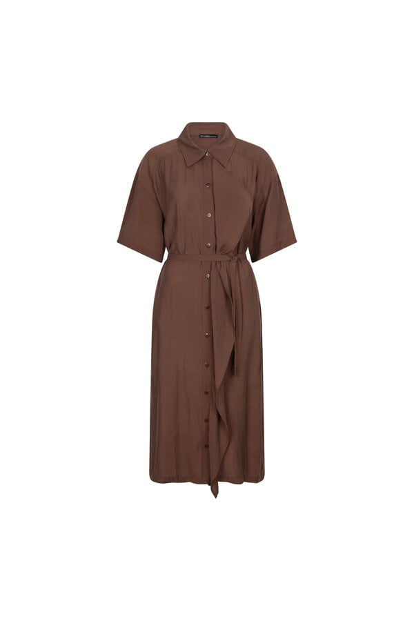 Blouse Jurk - Bruin