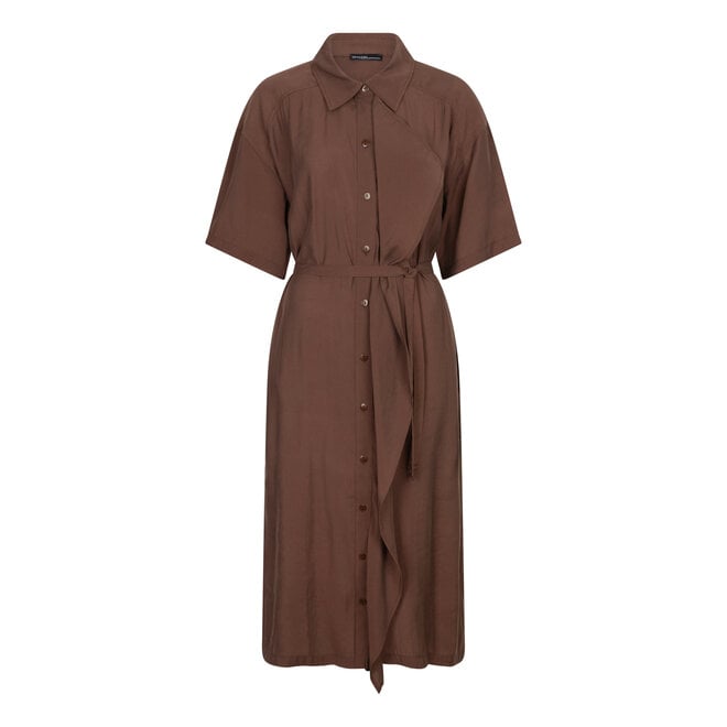 Blouse Jurk - Bruin