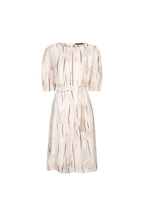 Bloemen Jurk - Créme