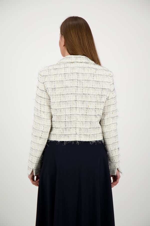 Vera Blazer - Off White Dessin