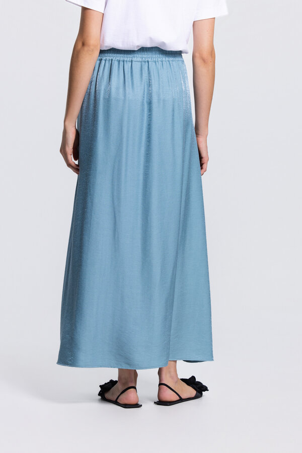 Dahlia Rok WS 694 Long - Aquamarijn