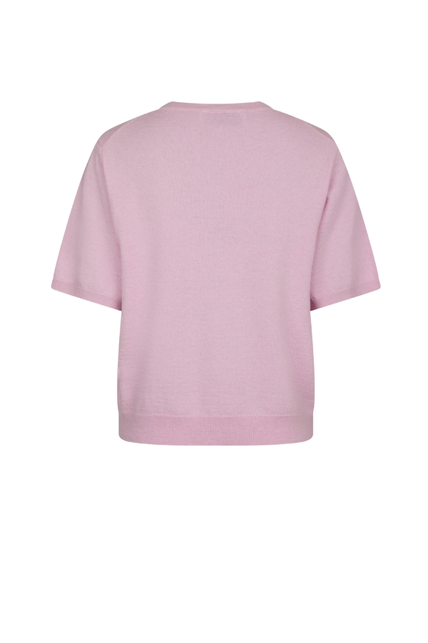 Missy Knit Tee - Light Pink