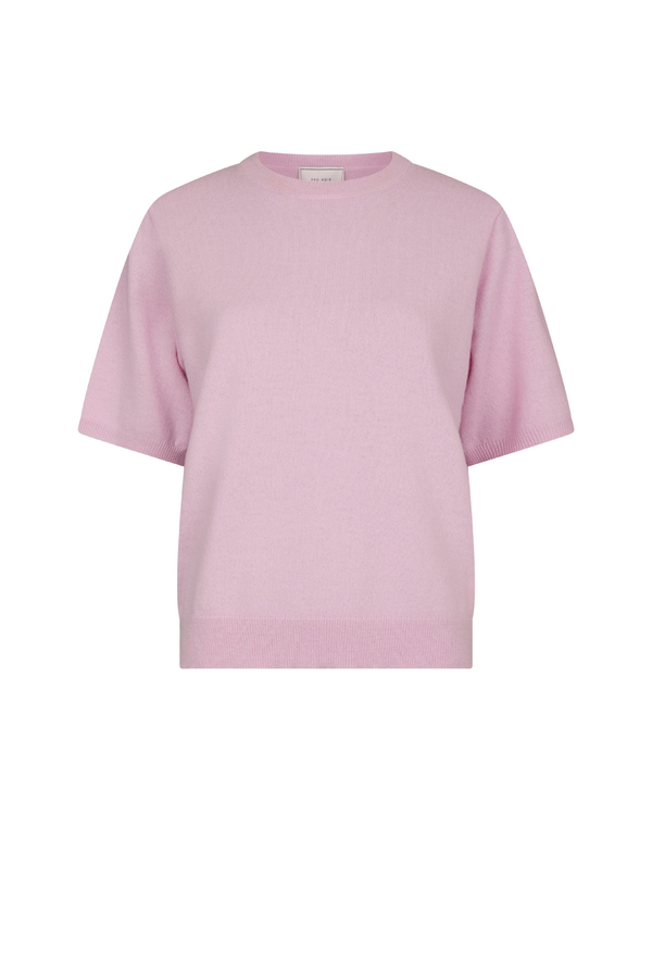 Missy Knit Tee - Light Pink