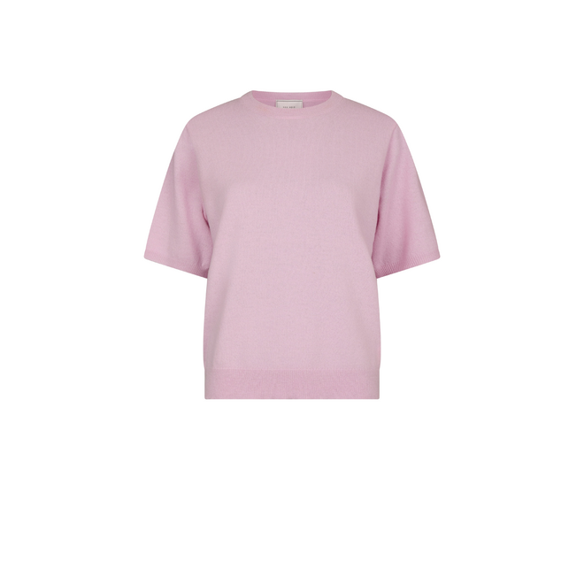 Missy Knit Tee - Light Pink