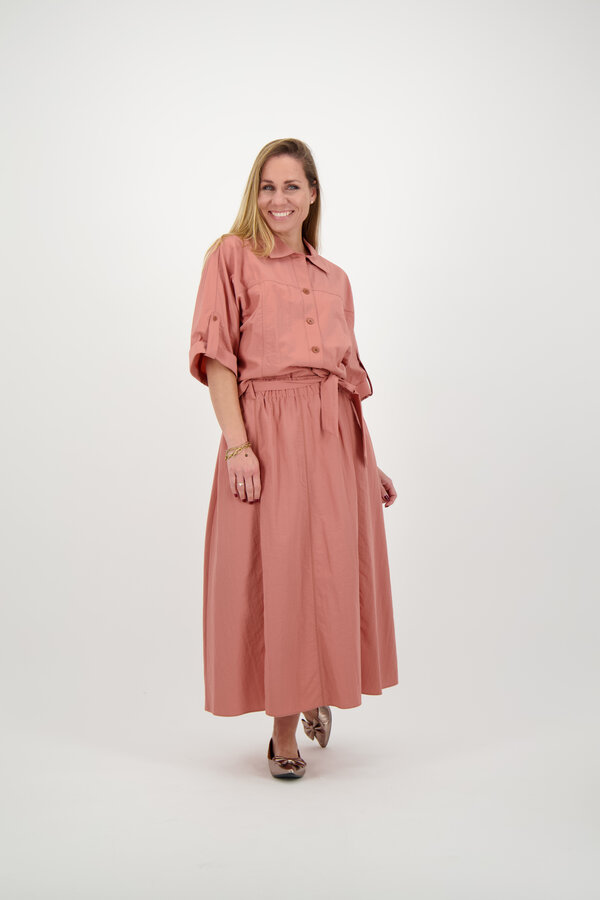 Rossi Skirt - Rosewood