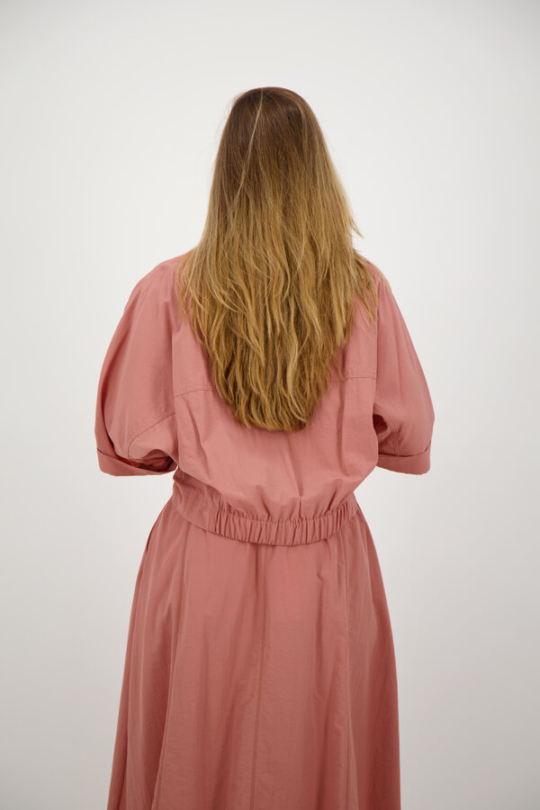 Hibis Blouse - Rosewood