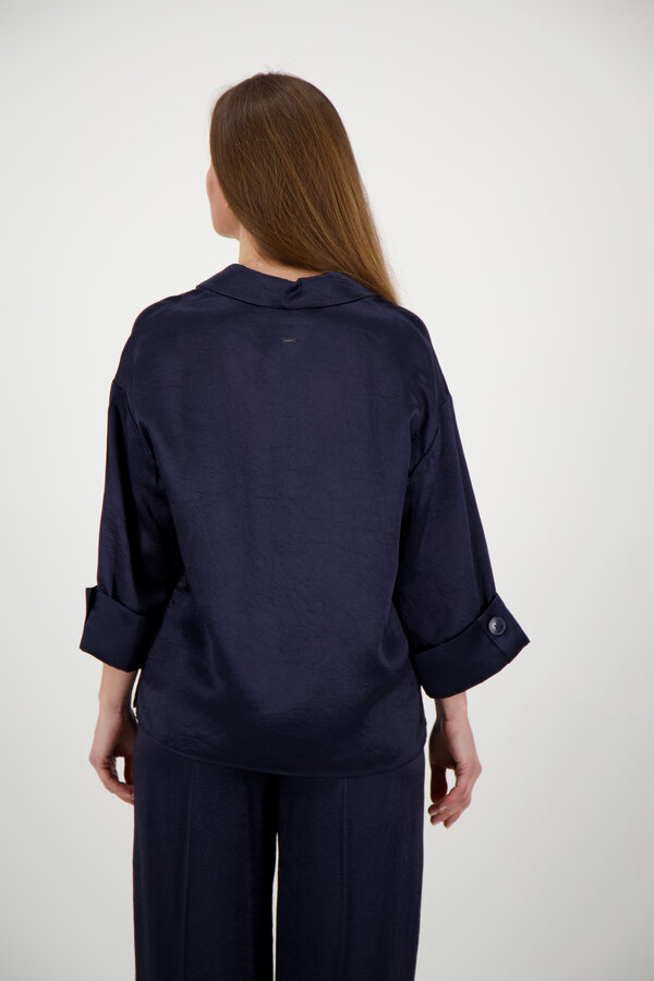 Halexa Blouse - Navy