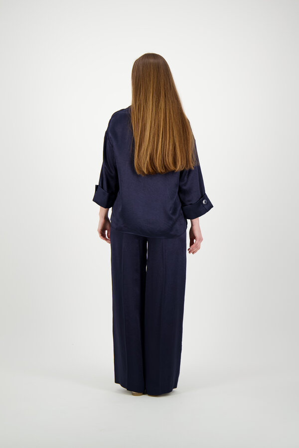 Halexa Blouse - Navy