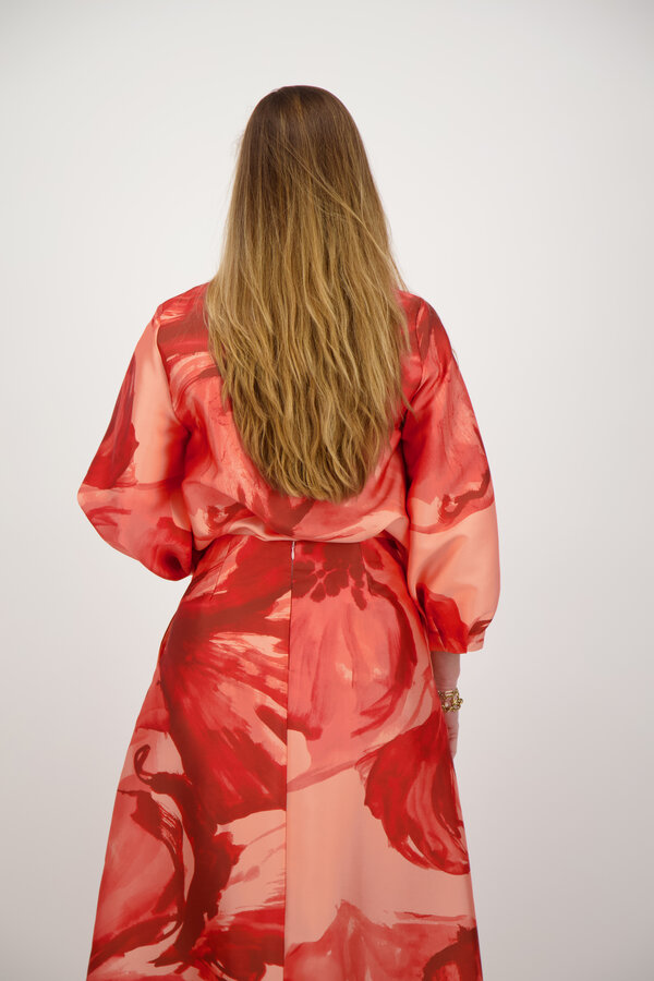 Hanzie Blouse - Fluo Orange