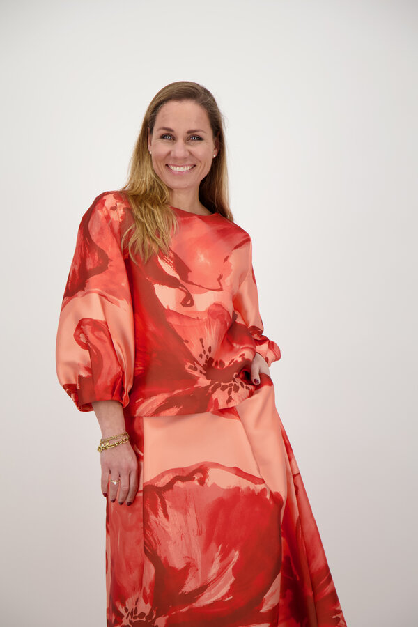 Hanzie Blouse - Fluo Orange