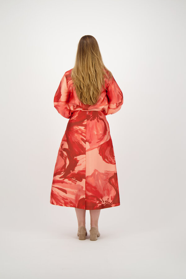 Rayma Skirt - Fluo Orange