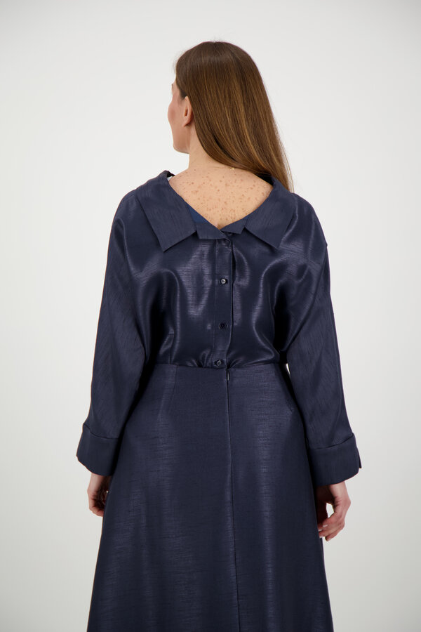 Hubje Blouse - Navy