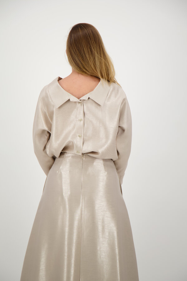 Hubje Blouse - Oyster