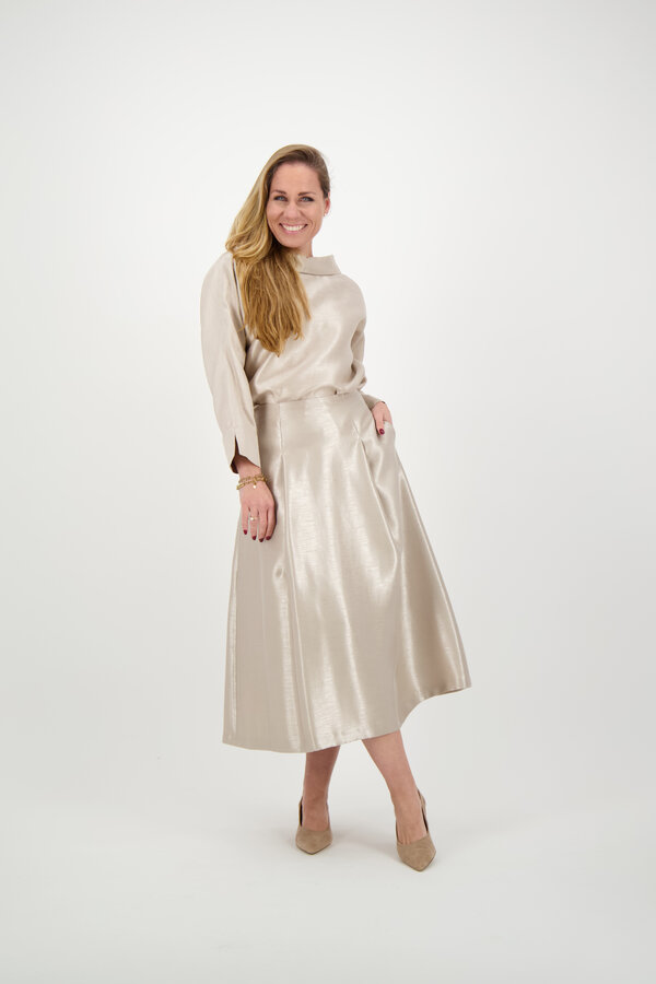 Hubje Blouse - Oyster