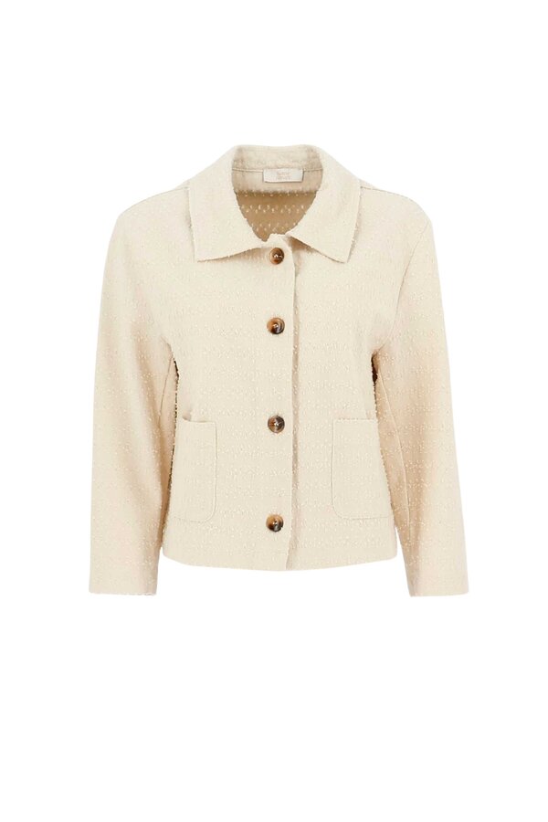 Denim Jacket - Off White