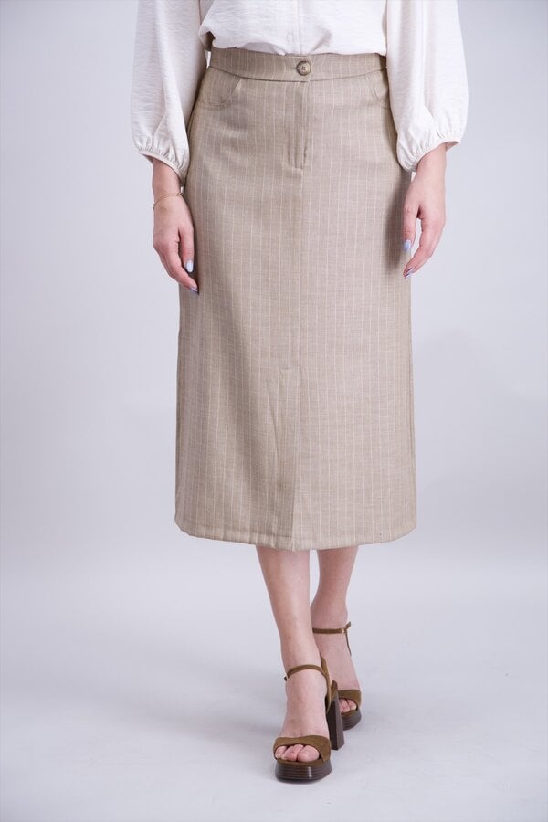 Skirt - Sand Stripe