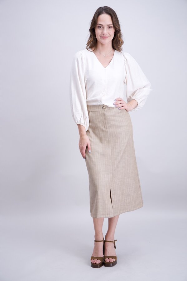 Skirt - Sand Stripe