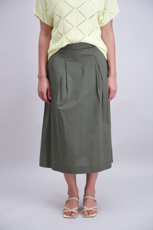 A-lijn Rok - Army Green