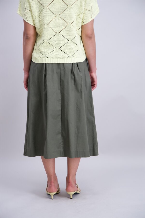 A-lijn Rok - Army Green