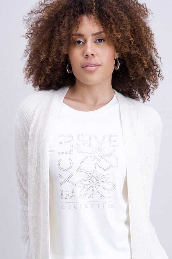 Knit Cardigan - Ecru