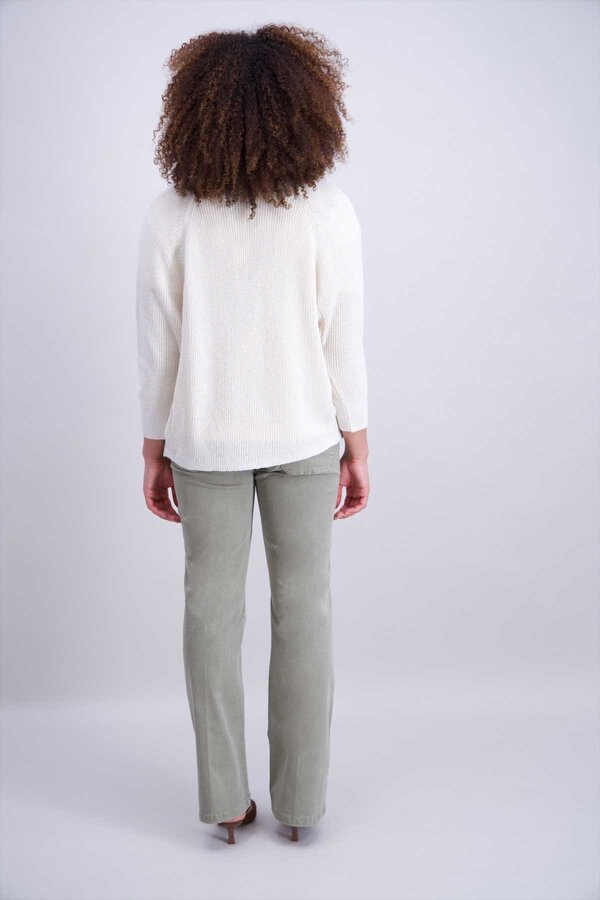 Knit Cardigan - Ecru