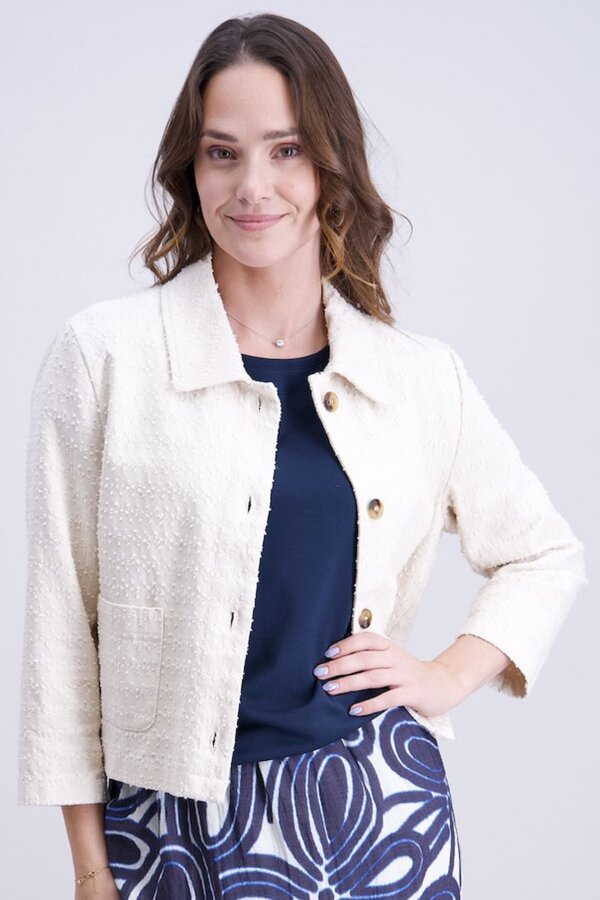 Denim Jacket - Off White