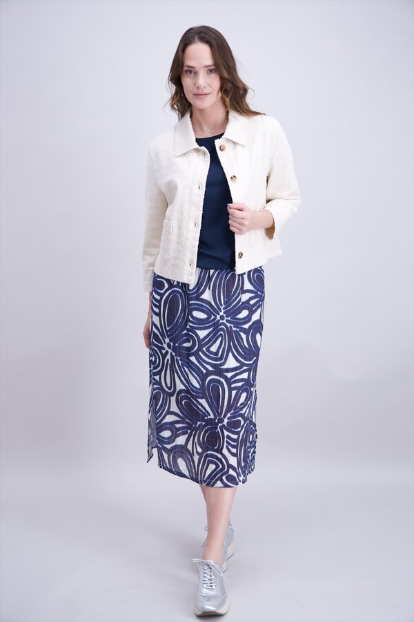 Denim Jacket - Off White