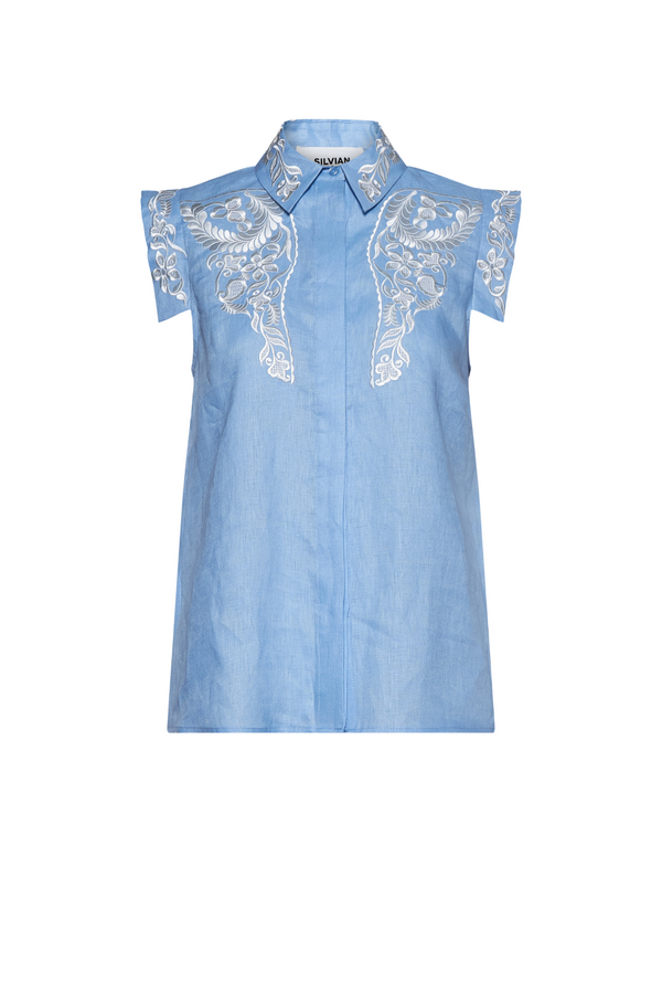 Haly Shirt - Blue Bel Air