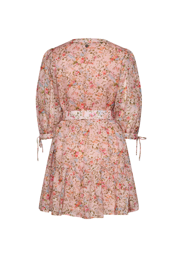 Kardista Short Dress - Flowers