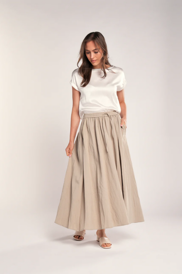 Aimee Skirt - Stone