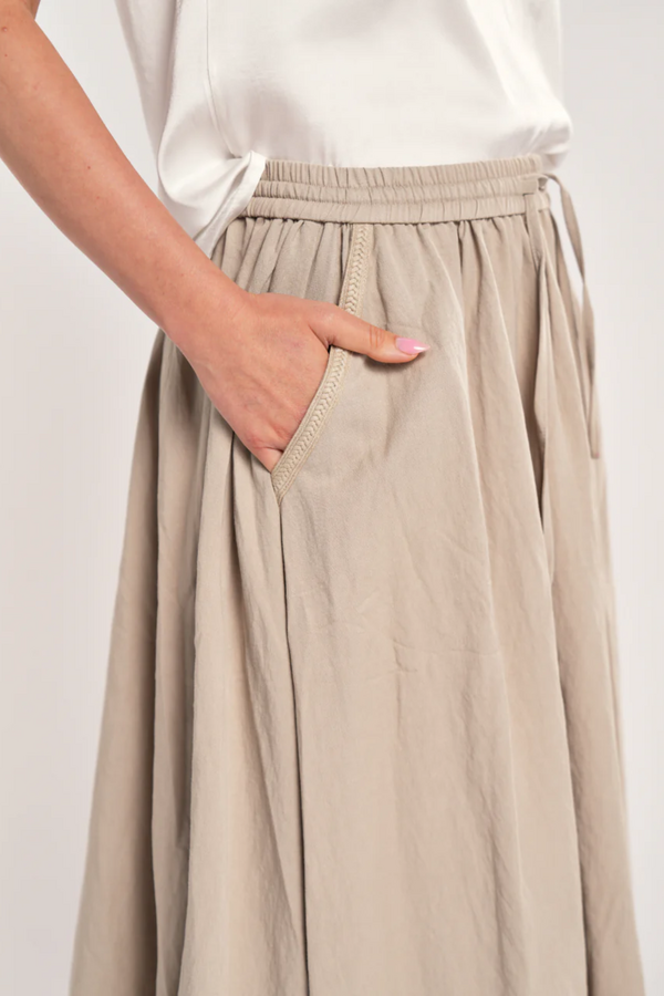 Aimee Skirt - Stone