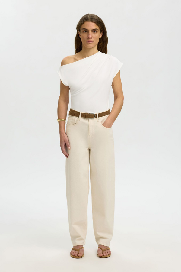 Molly SS Top - Bright White