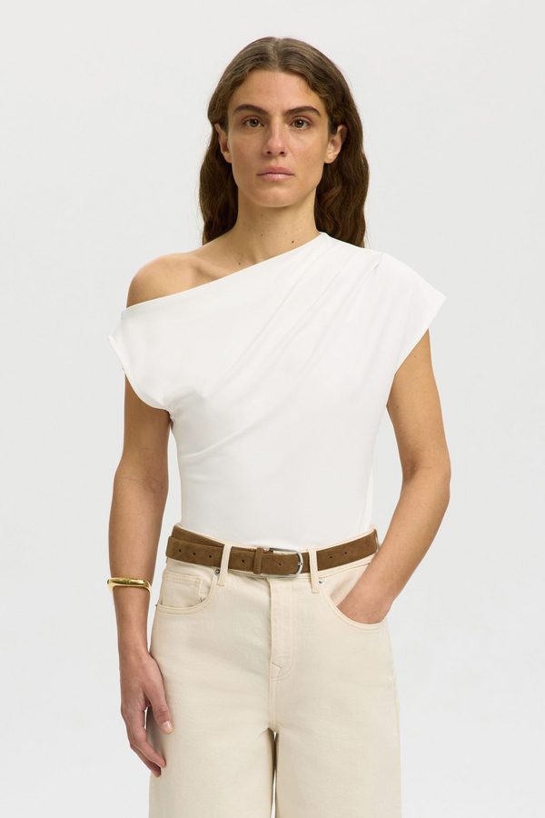 Molly SS Top - Bright White