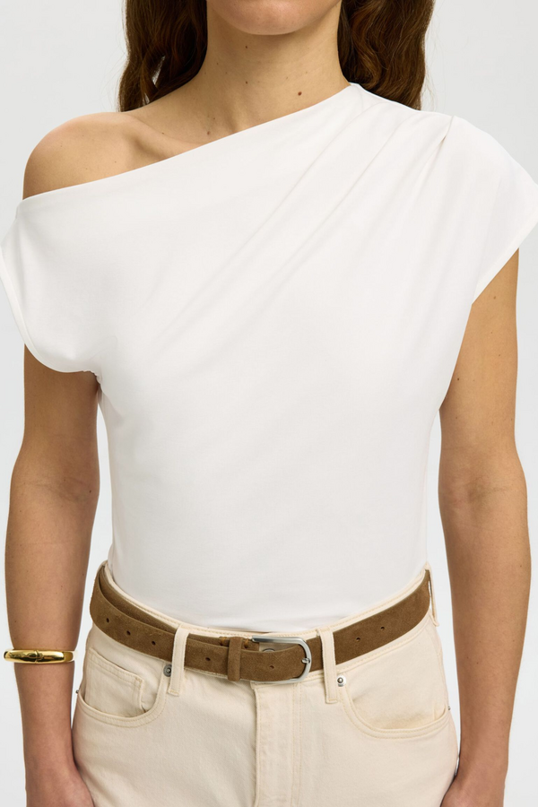 Molly SS Top - Bright White