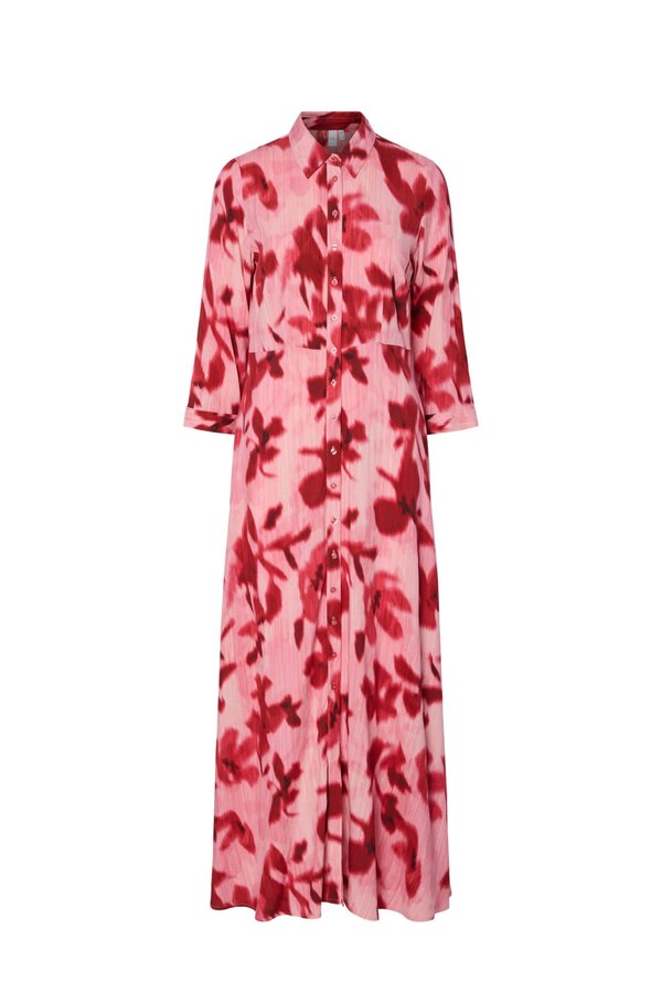 Savanna Long Shirt Dress - Moonlite Mauve/Cammy