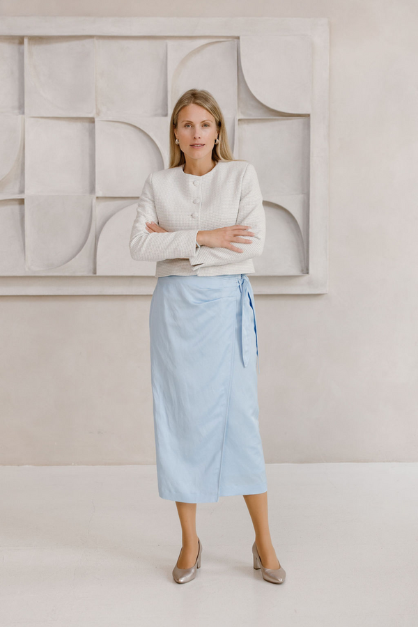 Senna Blazer - Lichtblauw