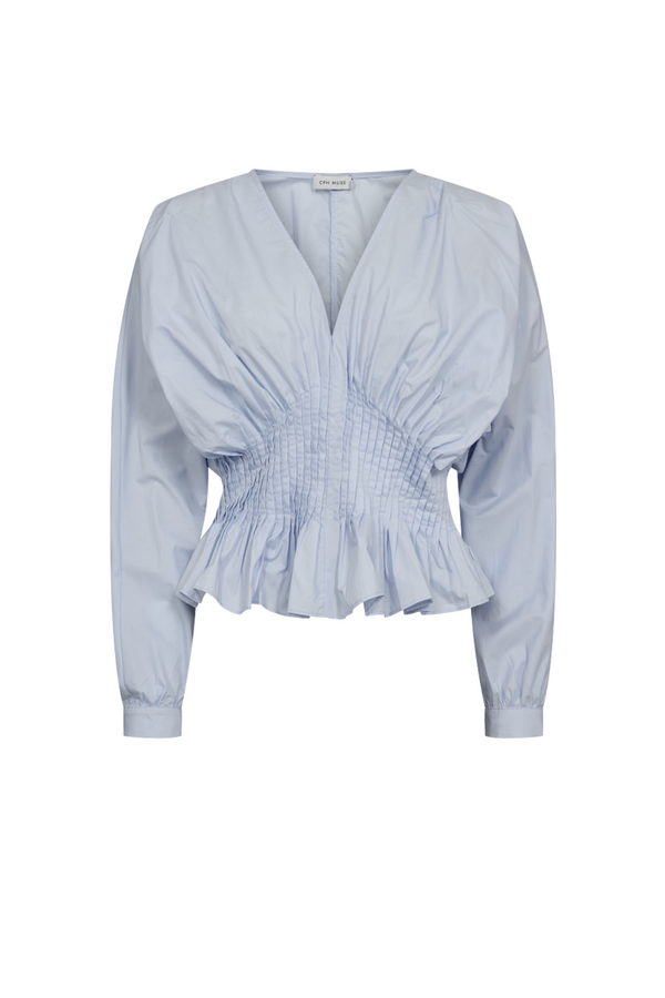 Poplin Blouse - Heather