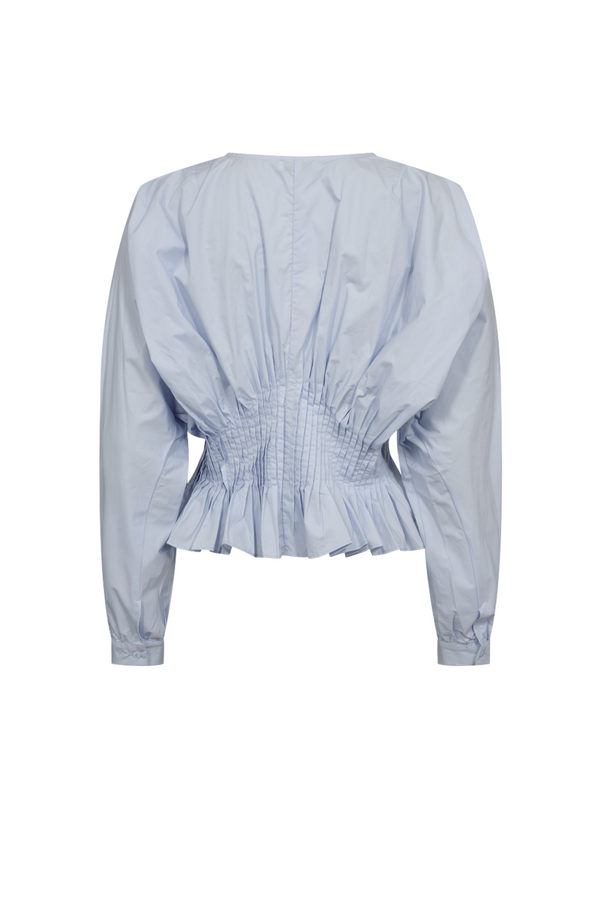 Poplin Blouse - Heather