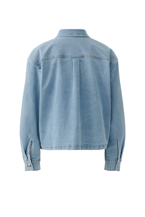 Denim Blouse - Blue Denim