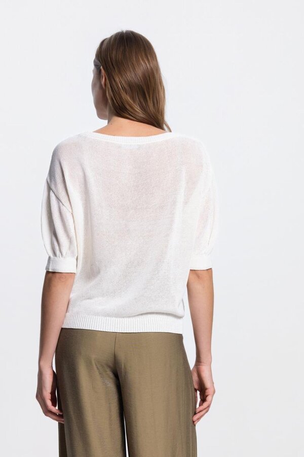 Noor Trui Short Sleeve - Off White