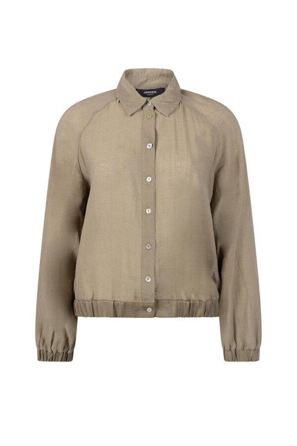 Ollie Bomber Blouse Jacket - Army