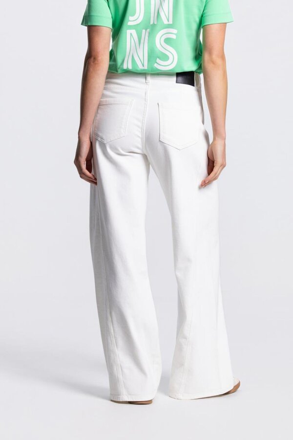 Jone Wide Leg Jeans - Off White