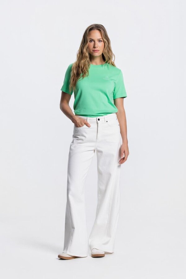 Jone Wide Leg Jeans - Off White