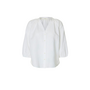Cleo Alberta Linen Blend Shirt - Bright White